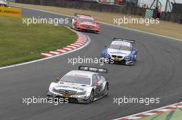 Jamie Green (GBR), Team HWA AMG Mercedes, AMG Mercedes C-Coupe  20.05.2012. DTM Round 3, Brands Hatch