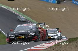 Edoardo Mortara (ITA) Audi Sport Team Rosberg Audi A5 DTM  20.05.2012. DTM Round 3, Brands Hatch