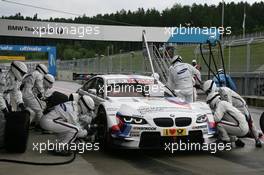 Pistopp Martin Tomczyk (GER) BMW Team RMG BMW M3 DTM 02.06.2012. DTM Round 4, Saturday, Spielberg, Austria