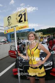 Gridgirl of Edoardo Mortara (ITA) Audi Sport Team Rosberg Audi A5 DTM 03.06.2012. DTM Round 4, Sunday, Spielberg, Austria