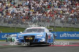 Flying Filipe Albuquerque (POR), Audi Sport Team Rosberg, Audi A5 DTM 03.06.2012. DTM Round 4, Sunday, Spielberg, Austria