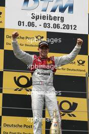 Winner Edoardo Mortara (ITA) Audi Sport Team Rosberg Audi A5 DTM 03.06.2012. DTM Round 4, Sunday, Spielberg, Austria