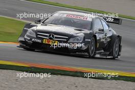 Gary Paffett (GBR), Team HWA AMG Mercedes, AMG Mercedes C-Coupe 29.09.2012. DTM Round 9 Saturday, Valencia, Spain