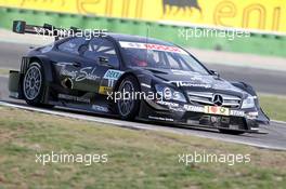 Gary Paffett (GBR), AMG Mercedes C-Coupé, H.W.A. AG  - 02.04.2012. DTM Media Day, Hockenheim, Germany