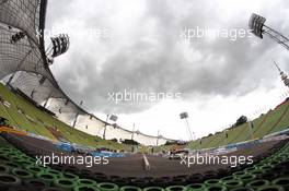 Atmosphere Of The Track Inside The Olympic Stadium 14.07.2012. DTM Showevent, Saturday, Muenchen, Germany
