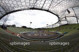 Atmosphere Of The Track Inside The Olympic Stadium 14.07.2012. DTM Showevent, Saturday, Muenchen, Germany