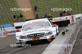 Jamie Green (GBR), Team HWA AMG Mercedes, AMG Mercedes C-Coupe 14.07.2012. DTM Showevent, Saturday, Muenchen, Germany