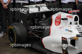 Sauber rear suspension  16.03.2012. Formula 1 World Championship, Rd 1, Australian Grand Prix, Melbourne, Australia, Friday