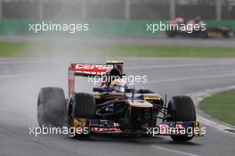 Jean-Eric Vergne (FRA), Scuderia Toro Rosso leads Daniel Ricciardo (AUS), Scuderia Toro Rosso  16.03.2012. Formula 1 World Championship, Rd 1, Australian Grand Prix, Melbourne, Australia, Friday