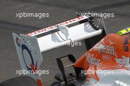 Force India Rear wing DRS 16.03.2012. Formula 1 World Championship, Rd 1, Australian Grand Prix, Melbourne, Australia, Friday