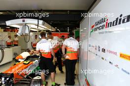 Sahara Force India Formula One Team  16.03.2012. Formula 1 World Championship, Rd 1, Australian Grand Prix, Melbourne, Australia, Friday