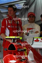Rob Smedly, (GBR), Scuderia Ferrari, Chief Engineer of Felipe Massa (BRA) and Felipe Massa (BRA), Scuderia Ferrari  16.03.2012. Formula 1 World Championship, Rd 1, Australian Grand Prix, Melbourne, Australia, Friday