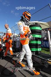 Nico Hulkenberg (GER), Sahara Force India Formula One Team  18.03.2012. Formula 1 World Championship, Rd 1, Australian Grand Prix, Melbourne, Australia, Sunday