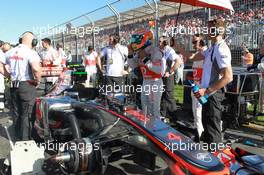 Lewis Hamilton (GBR), McLaren Mercedes  18.03.2012. Formula 1 World Championship, Rd 1, Australian Grand Prix, Melbourne, Australia, Sunday