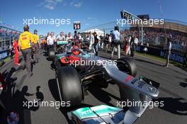 Michael Schumacher (GER), Mercedes AMG Petronas  18.03.2012. Formula 1 World Championship, Rd 1, Australian Grand Prix, Melbourne, Australia, Sunday
