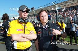 Christian Horner (GBR), Red Bull Racing, Sporting Director  18.03.2012. Formula 1 World Championship, Rd 1, Australian Grand Prix, Melbourne, Australia, Sunday