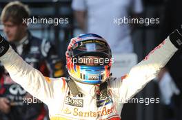 1st place Jenson Button (GBR), McLaren Mercedes  18.03.2012. Formula 1 World Championship, Rd 1, Australian Grand Prix, Melbourne, Australia, Sunday