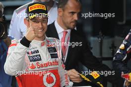 1st place Jenson Button (GBR), McLaren Mercedes  18.03.2012. Formula 1 World Championship, Rd 1, Australian Grand Prix, Melbourne, Australia, Sunday