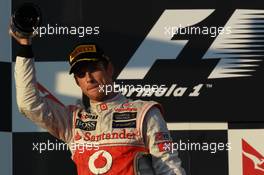 1st place Jenson Button (GBR), McLaren Mercedes  18.03.2012. Formula 1 World Championship, Rd 1, Australian Grand Prix, Melbourne, Australia, Sunday