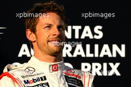 Jenson Button (GBR), McLaren Mercedes  18.03.2012. Formula 1 World Championship, Rd 1, Australian Grand Prix, Melbourne, Australia, Sunday