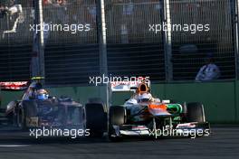 Paul di Resta (GBR), Sahara Force India Formula One Team  18.03.2012. Formula 1 World Championship, Rd 1, Australian Grand Prix, Melbourne, Australia, Sunday