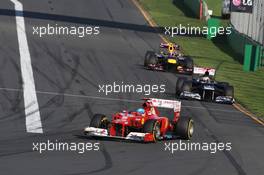 Fernando Alonso (ESP), Scuderia Ferrari  18.03.2012. Formula 1 World Championship, Rd 1, Australian Grand Prix, Melbourne, Australia, Sunday