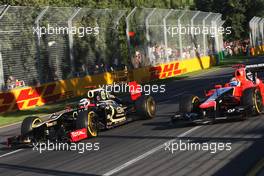 Kimi Raikkonen (FIN), Lotus F1 Team  18.03.2012. Formula 1 World Championship, Rd 1, Australian Grand Prix, Melbourne, Australia, Sunday