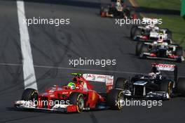 Fernando Alonso (ESP), Scuderia Ferrari  18.03.2012. Formula 1 World Championship, Rd 1, Australian Grand Prix, Melbourne, Australia, Sunday