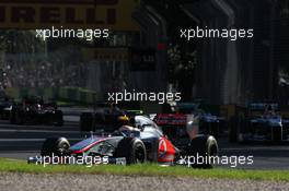 Lewis Hamilton (GBR), McLaren Mercedes  18.03.2012. Formula 1 World Championship, Rd 1, Australian Grand Prix, Melbourne, Australia, Sunday