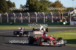 Fernando Alonso (ESP), Scuderia Ferrari  18.03.2012. Formula 1 World Championship, Rd 1, Australian Grand Prix, Melbourne, Australia, Sunday