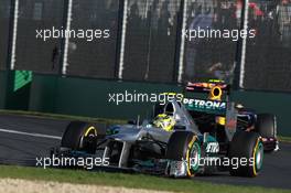 Nico Rosberg (GER), Mercedes AMG Petronas  18.03.2012. Formula 1 World Championship, Rd 1, Australian Grand Prix, Melbourne, Australia, Sunday