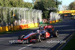 Jenson Button (GBR), McLaren Mercedes  18.03.2012. Formula 1 World Championship, Rd 1, Australian Grand Prix, Melbourne, Australia, Sunday