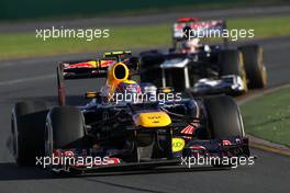 Mark Webber (AUS), Red Bull Racing  18.03.2012. Formula 1 World Championship, Rd 1, Australian Grand Prix, Melbourne, Australia, Sunday