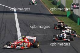 Felipe Massa (BRA), Scuderia Ferrari  18.03.2012. Formula 1 World Championship, Rd 1, Australian Grand Prix, Melbourne, Australia, Sunday