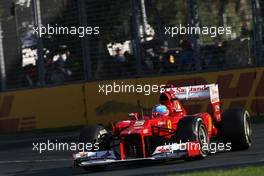 Fernando Alonso (ESP), Scuderia Ferrari  18.03.2012. Formula 1 World Championship, Rd 1, Australian Grand Prix, Melbourne, Australia, Sunday