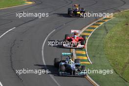 Nico Rosberg (GER), Mercedes GP  18.03.2012. Formula 1 World Championship, Rd 1, Australian Grand Prix, Melbourne, Australia, Sunday