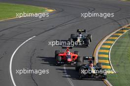 Heikki Kovalainen (FIN), Caterham F1 Team  18.03.2012. Formula 1 World Championship, Rd 1, Australian Grand Prix, Melbourne, Australia, Sunday