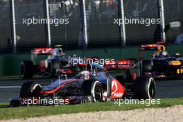 Jenson Button (GBR), McLaren Mercedes  18.03.2012. Formula 1 World Championship, Rd 1, Australian Grand Prix, Melbourne, Australia, Sunday