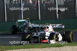 Sergio Perez (MEX), Sauber F1 Team  18.03.2012. Formula 1 World Championship, Rd 1, Australian Grand Prix, Melbourne, Australia, Sunday