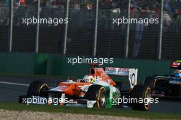 Paul di Resta (GBR), Sahara Force India Formula One Team  18.03.2012. Formula 1 World Championship, Rd 1, Australian Grand Prix, Melbourne, Australia, Sunday