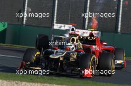 Kimi Raikkonen, Lotus Renault F1 Team  18.03.2012. Formula 1 World Championship, Rd 1, Australian Grand Prix, Melbourne, Australia, Sunday