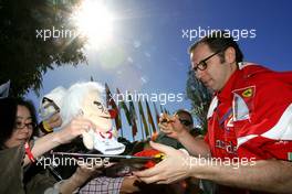 Stefano Domenicali (ITA), Scuderia Ferrari Sporting Director  17.03.2012. Formula 1 World Championship, Rd 1, Australian Grand Prix, Melbourne, Australia, Saturday