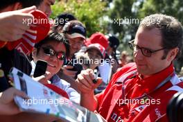 Stefano Domenicali (ITA), Scuderia Ferrari Sporting Director  17.03.2012. Formula 1 World Championship, Rd 1, Australian Grand Prix, Melbourne, Australia, Saturday