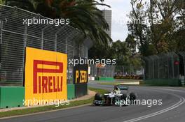 Nico Rosberg (GER), Mercedes AMG Petronas  17.03.2012. Formula 1 World Championship, Rd 1, Australian Grand Prix, Melbourne, Australia, Saturday
