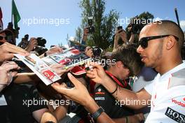 Lewis Hamilton (GBR), McLaren Mercedes  17.03.2012. Formula 1 World Championship, Rd 1, Australian Grand Prix, Melbourne, Australia, Saturday