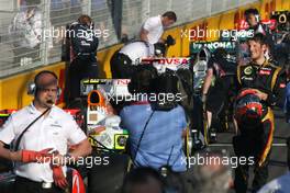 Romain Grosjean (FRA), Lotus F1 Team  17.03.2012. Formula 1 World Championship, Rd 1, Australian Grand Prix, Melbourne, Australia, Saturday