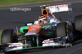 Nico Hulkenberg (GER), Sahara Force India Formula One Team  17.03.2012. Formula 1 World Championship, Rd 1, Australian Grand Prix, Melbourne, Australia, Saturday