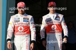 Qualifying results, 1st place Lewis Hamilton (GBR), McLaren Mercedes and 2nd place Jenson Button (GBR), McLaren Mercedes  17.03.2012. Formula 1 World Championship, Rd 1, Australian Grand Prix, Melbourne, Australia, Saturday