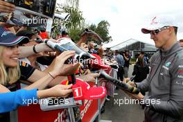 Michael Schumacher (GER), Mercedes GP  18.03.2012. Formula 1 World Championship, Rd 1, Australian Grand Prix, Melbourne, Australia, Sunday