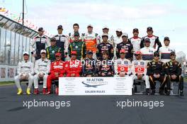 Drivers group picture 18.03.2012. Formula 1 World Championship, Rd 1, Australian Grand Prix, Melbourne, Australia, Sunday